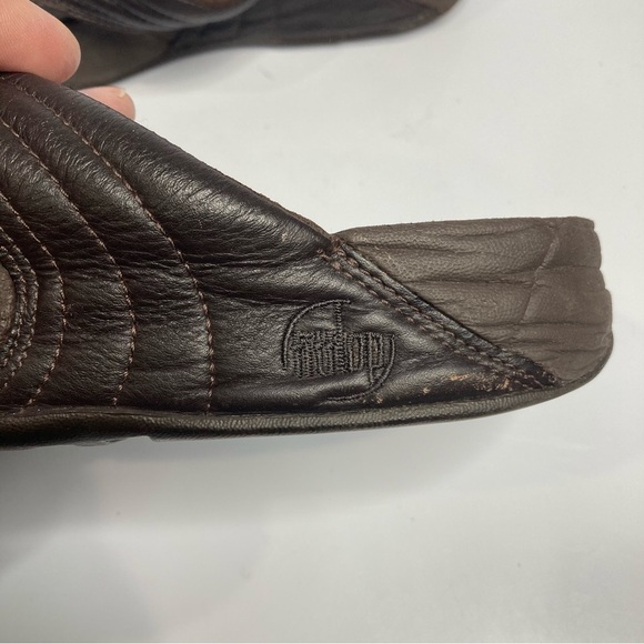 Fitflop brown sandals flip flops size 10 - Picture 6 of 6